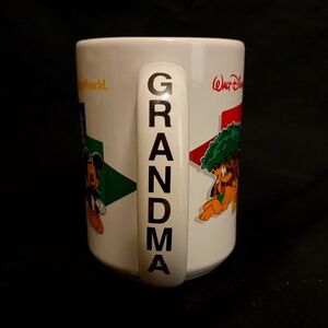 Disney “GRANDMA” Four Parks One World Tea Coffee Mug